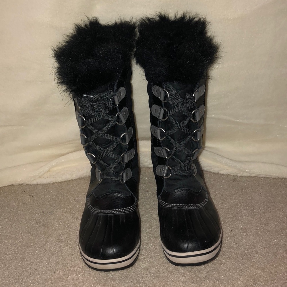 Sorel Torino II Boots Women Black Size 7